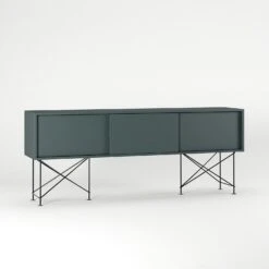 Vogue Media Furniture 180H, Grey/3G/Black -Maze Furni Shop decotique vogue media furniture 180 with frame stand 69