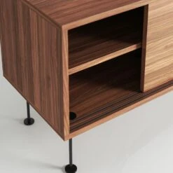 Vogue Media Bench With Legs 180 Cm, Walnut / Black 9 Vogue Media Bench With Legs 180 Cm, Walnut / Black -Maze Furni Shop decotique vogue media furniture 180 with legs 172