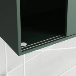 Vogue Sideboard 136H, Green/2G/White -Maze Furni Shop decotique vogue sideboard 136 with frame stand 130