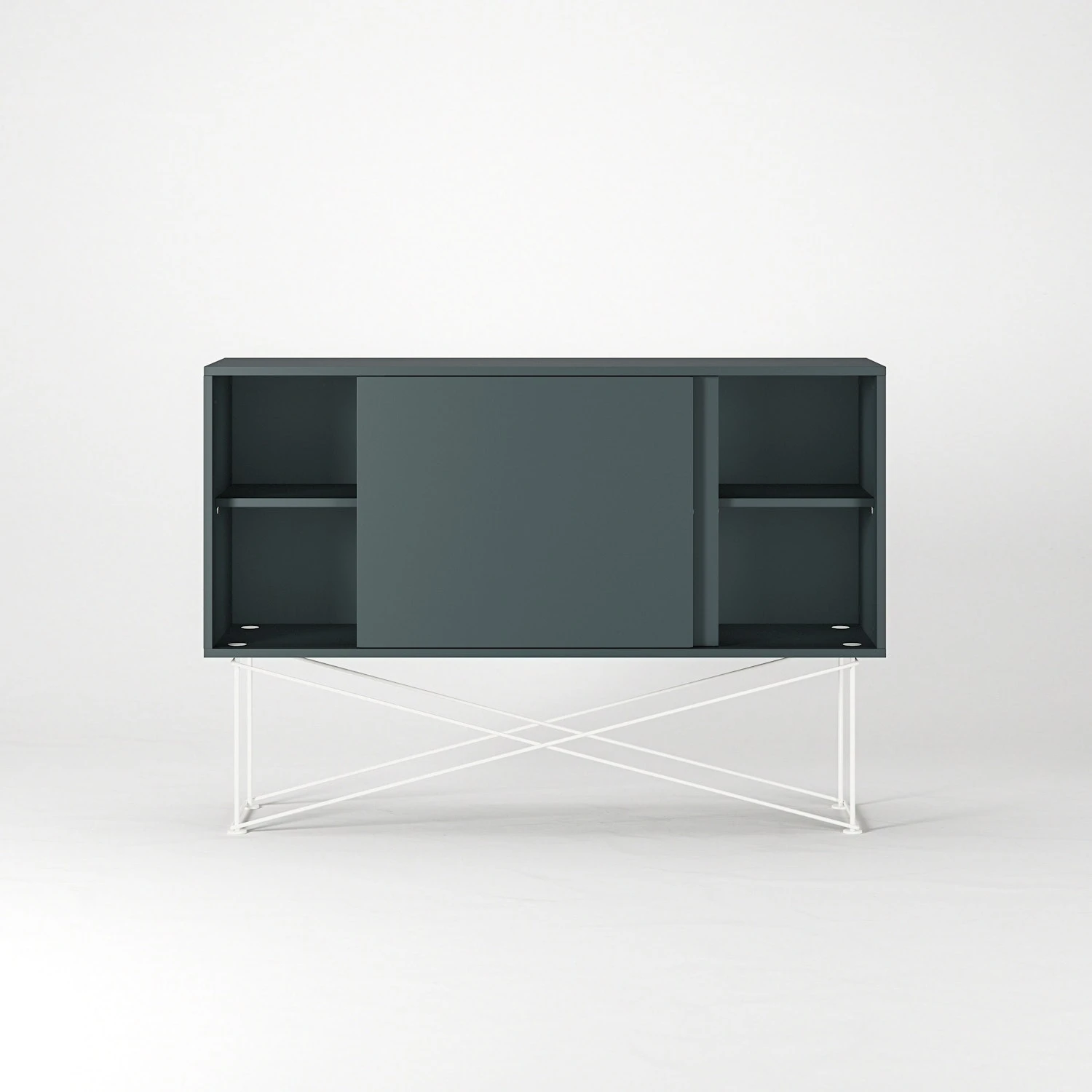 Vogue Sideboard 136H, Grey/2G/White 6 Vogue Sideboard 136H, Grey/2G/White - Image 6