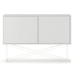 Vogue Sideboard 136H, White/2W/White