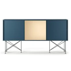 Vogue Sideboard 180H, Darkblue/2DB1B/Black