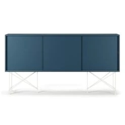 Vogue Sideboard 180H, Darkblue/3DB/White