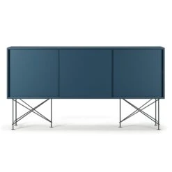 Vogue Sideboard 180H, Darkblue/3DB/Black