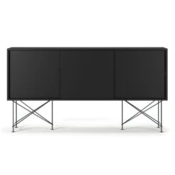 Vogue Sideboard 180H, Antracit/3A/Black