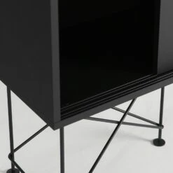 Vogue Sideboard 180H, Antracit/3A/Black -Maze Furni Shop decotique vogue sideboard 180 with frame stand 58