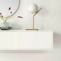 Vogue Wall Cabinet 136, White -Maze Furni Shop decotique vogue wall cabinet 136 16