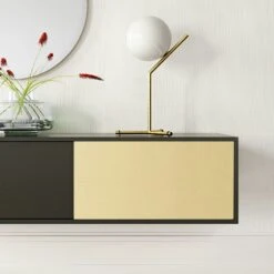 Vogue Wall Cabinet 136, Antracit -Maze Furni Shop decotique vogue wall cabinet 136 2 1