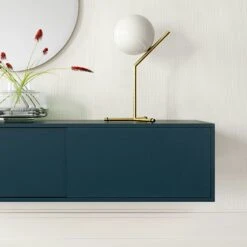 Vogue Wall Cabinet 136, Darkblue -Maze Furni Shop decotique vogue wall cabinet 136 8