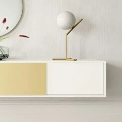 Vogue Wall Cabinet 180, White -Maze Furni Shop decotique vogue wall cabinet 180 3 2