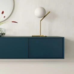 Vogue Wall Cabinet 180, Darkblue -Maze Furni Shop decotique vogue wall cabinet 180 6
