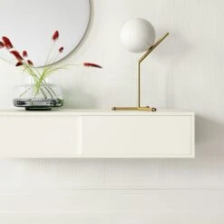 Vogue Wall Cabinet Petite 120, White -Maze Furni Shop decotique vogue wall cabinet petite 120 12