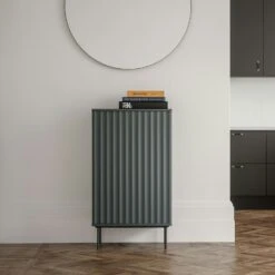 Wave Cabinet 1D Grey -Maze Furni Shop decotique wave cabinet 1d 16