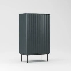 Wave Cabinet 1D Grey -Maze Furni Shop decotique wave cabinet 1d 45