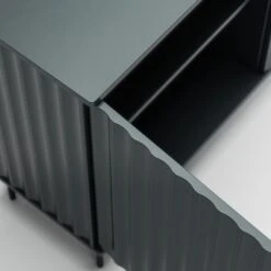 Wave Sideboard 2D Grey -Maze Furni Shop decotique wave sideboard 2d 60