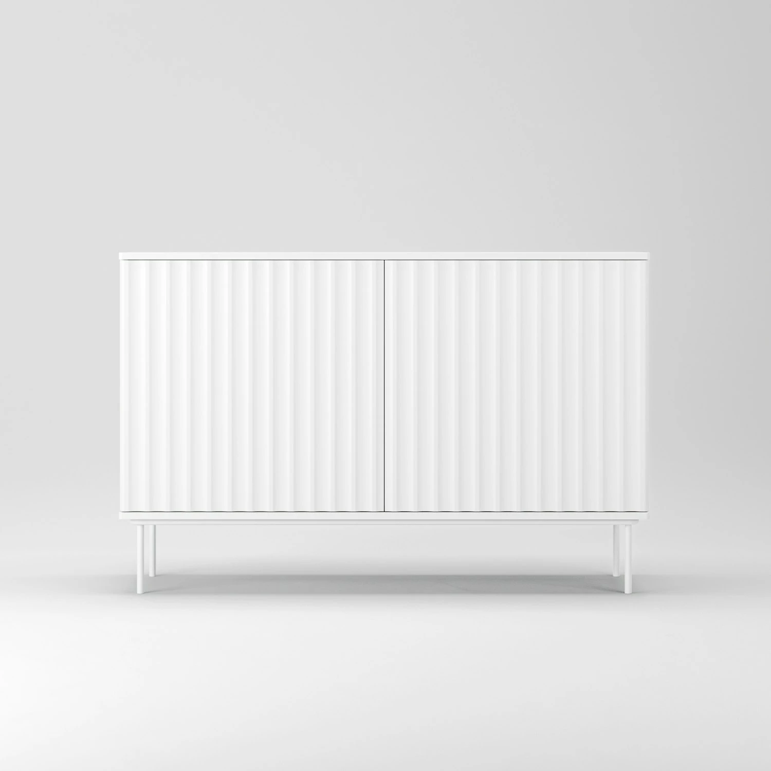 Wave Sideboard 2D White 4 Wave Sideboard 2D White - Image 4