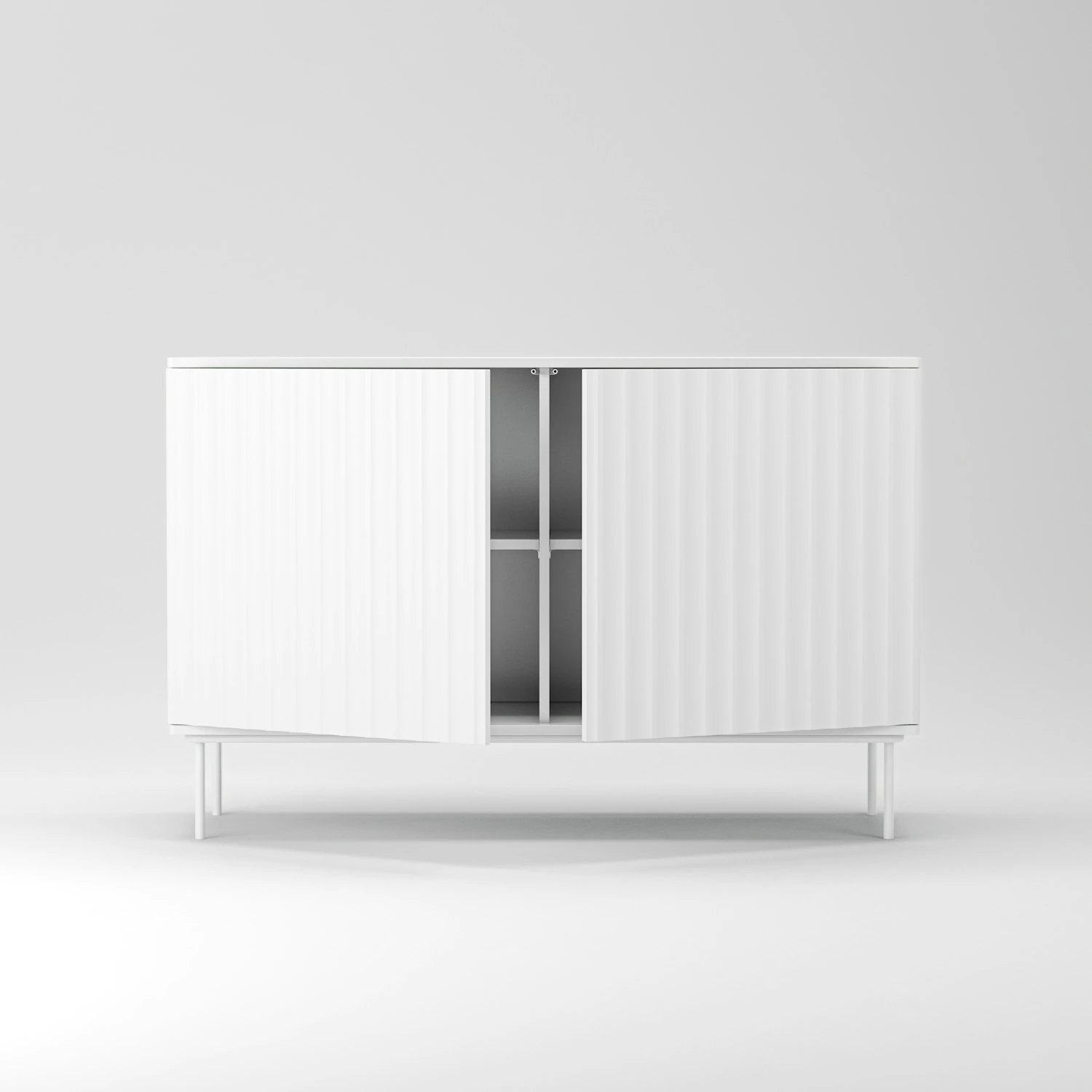 Wave Sideboard 2D White 6 Wave Sideboard 2D White - Image 6