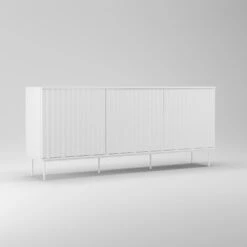 Wave Sideboard 3D White -Maze Furni Shop decotique wave sideboard 3d 72