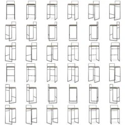 Bar Stool With Backrest Outdoor 90 Cm, Taupe -Maze Furni Shop department bar stool outdoor with backrest sunbrella 39