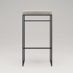 Bar Stool Outdoor Without Backrest 76 Cm, Taupe -Maze Furni Shop department bar stool outdoor without backrest sunbrella 34