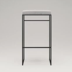 Bar Stool Outdoor Without Backrest 76 Cm, Flanelle -Maze Furni Shop department bar stool outdoor without backrest sunbrella 39