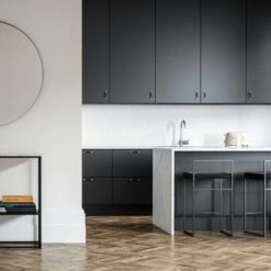 Bar Stool With Backrest 80 Cm, Black / Black Velvet -Maze Furni Shop department bar stool with backrest 80 cm 3