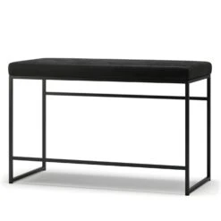 Bench, Black / Black Velvet
