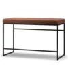 Bench, Black / Brown Leather