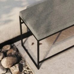 Bench Outdoor Bench Outdoor Sunbrella, Taupe -Maze Furni Shop department bench outdoor sunbrella 40