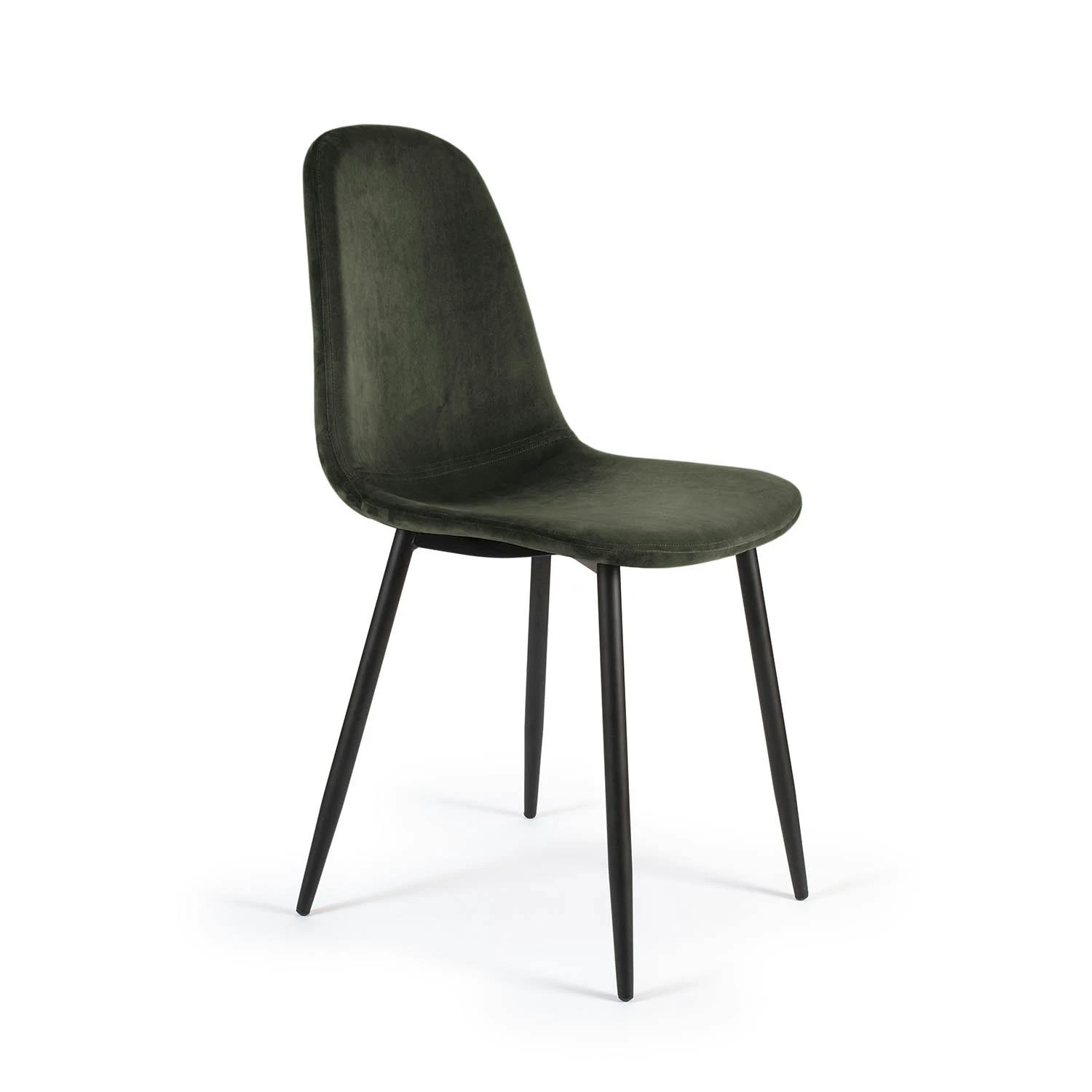 Cue Chair C02, Green Velvet 2 Cue Chair C02, Green Velvet - Image 2