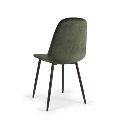 Cue Chair C02, Green Velvet 3 Cue Chair C02, Green Velvet - Image 3