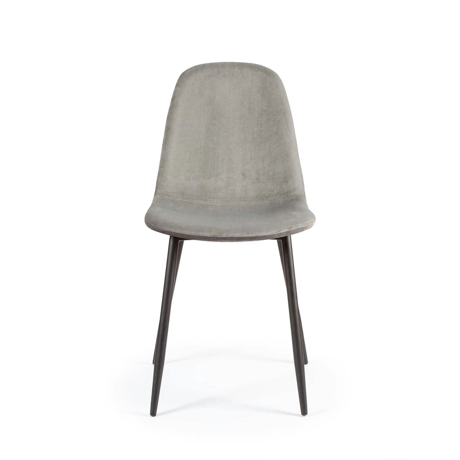 Cue Chair C02, Grey Velvet 1 Cue Chair C02, Grey Velvet