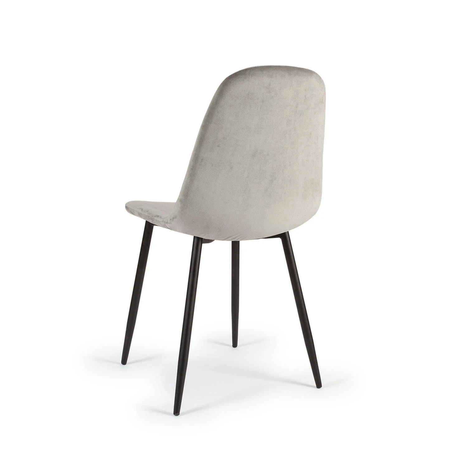 Cue Chair C02, Grey Velvet 3 Cue Chair C02, Grey Velvet - Image 3