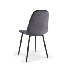 Cue Chair C02, Dark Grey Velvet -Maze Furni Shop department cue chair c02 velvet 9