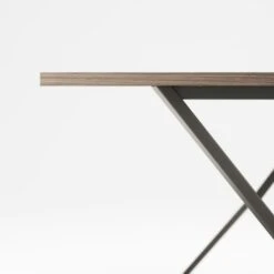 Loft Dining Table Walnut 180x90 Cm -Maze Furni Shop department loft dining table walnut 10