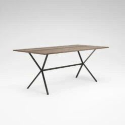 Loft Dining Table Walnut 180x90 Cm -Maze Furni Shop department loft dining table walnut 8