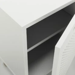Ray Bedside Table, White -Maze Furni Shop department ray bedside table 11