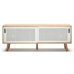 Ray Media Bench 150 Cm, Oak / White