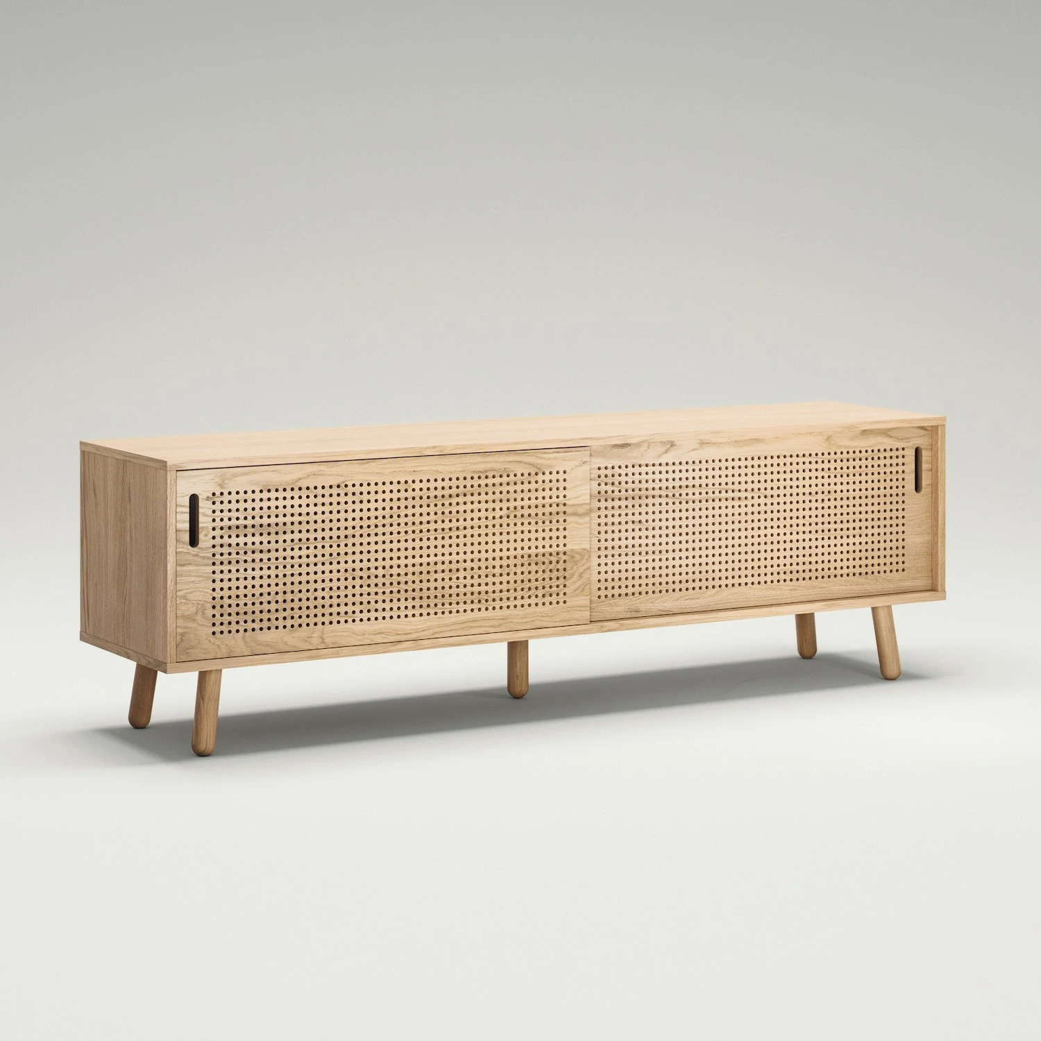 Ray Media Bench 180 Cm, Oak 2 Ray Media Bench 180 Cm, Oak - Image 2