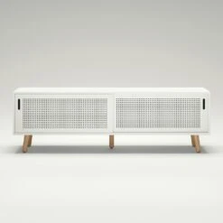 Ray Media Bench 180 Cm, White 8 Ray Media Bench 180 Cm, White -Maze Furni Shop department ray media bench 180 cm 27