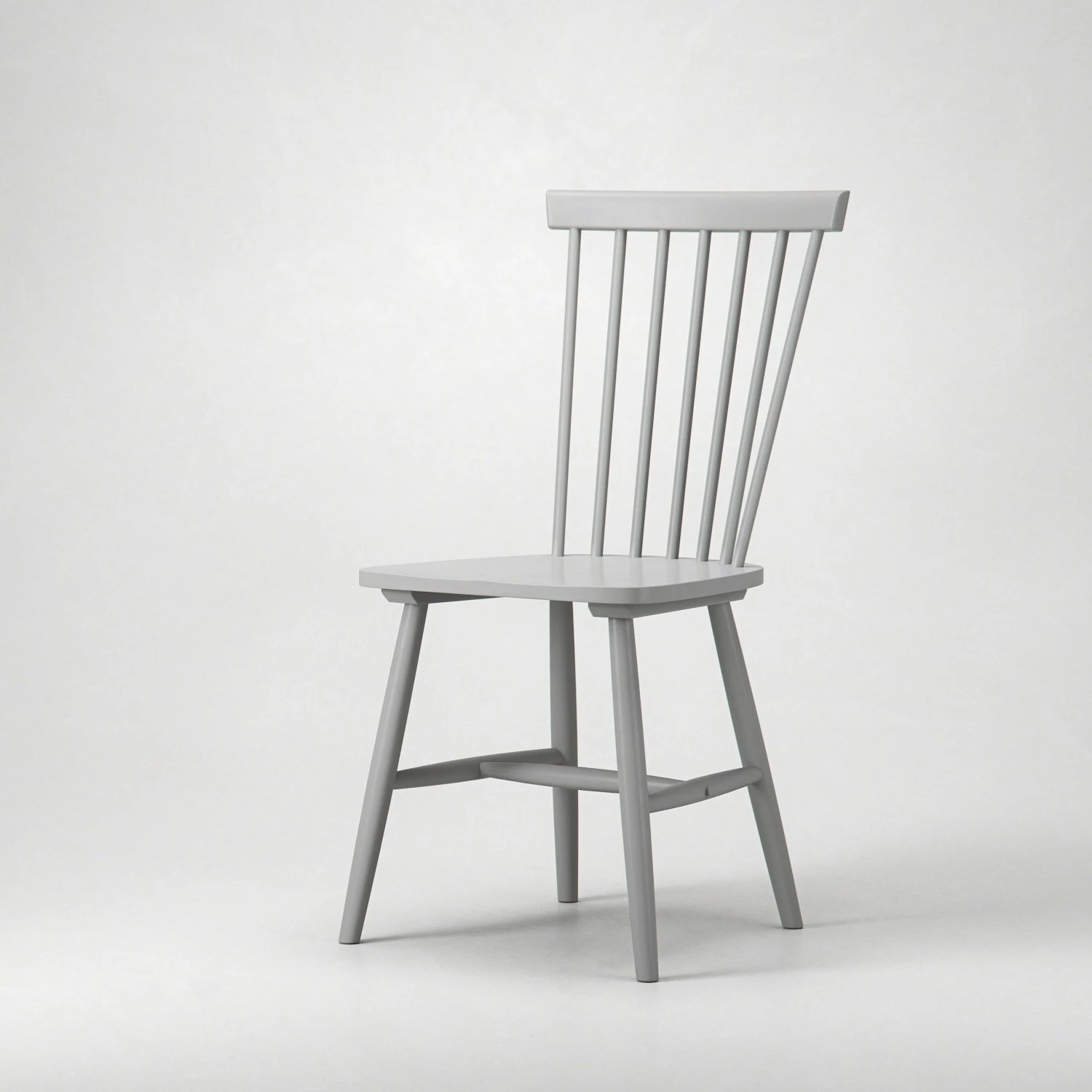 Wood H17 Windsor Chair, Grey 3 Wood H17 Windsor Chair, Grey - Image 3