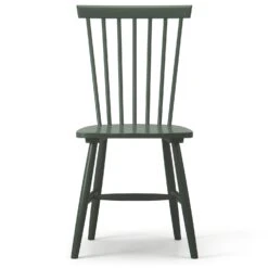 Wood H17 Windsor Chair, Dark Green