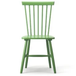 Wood H17 Windsor Chair, Green
