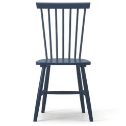 Wood H17 Windsor Chair, Dark Blue