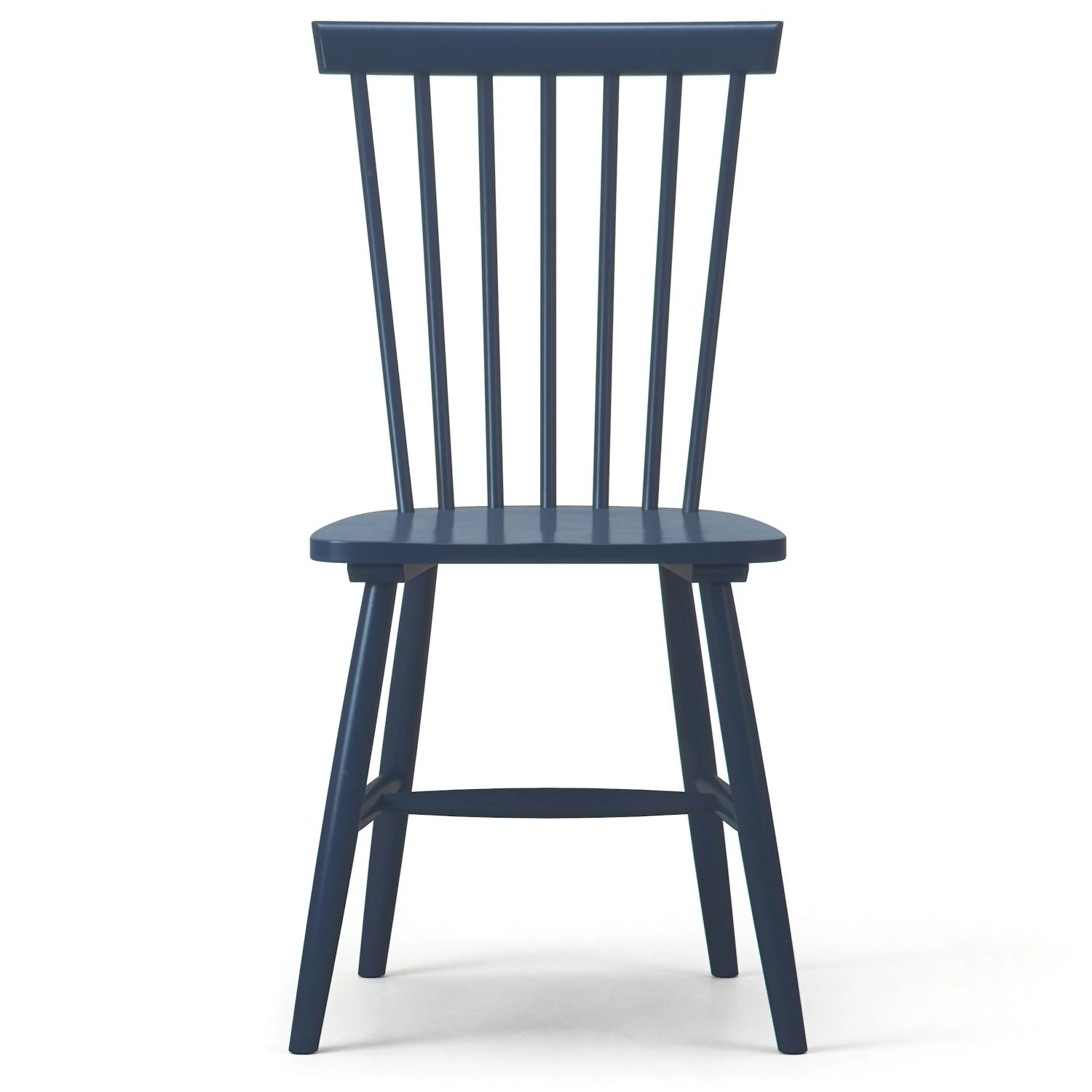 Wood H17 Windsor Chair, Dark Blue 1 Wood H17 Windsor Chair, Dark Blue