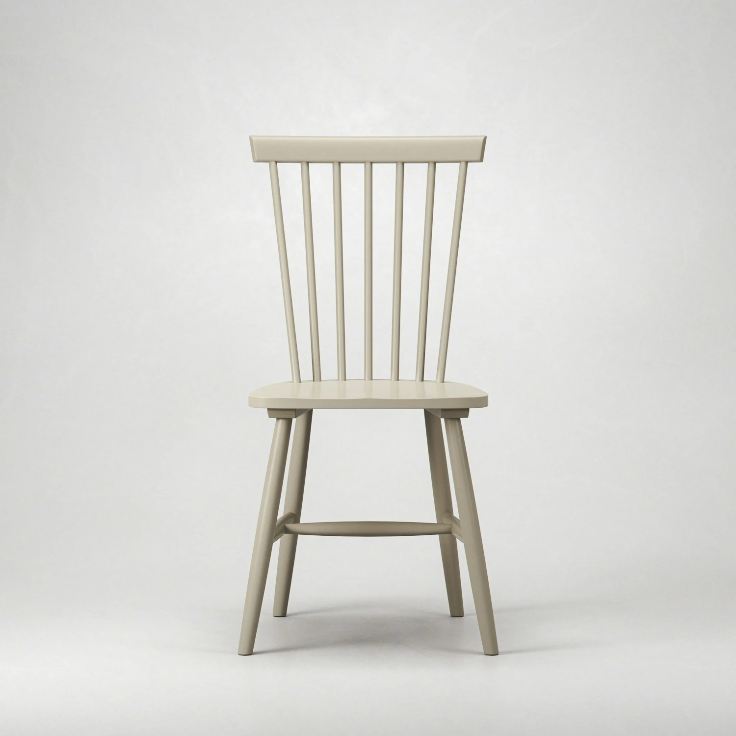 Wood H17 Windsor Chair, Greige 2 Wood H17 Windsor Chair, Greige - Image 2