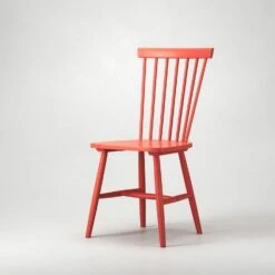 Wood H17 Windsor Chair, Orange -Maze Furni Shop department wood h17 windsor chair 281