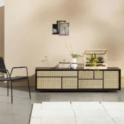 Design House Stockholm Air Sideboard Low, Black -Maze Furni Shop design house stockholm air sideboard low 3