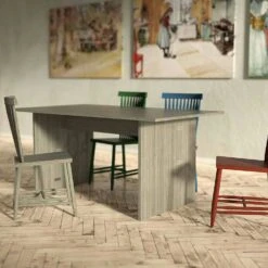 Design House Stockholm Flip Table, Grey Color Accent -Maze Furni Shop design house stockholm flip table 15