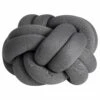 Design House Stockholm Knot XL Pouf, Grey